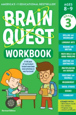 320888 Brain Quest Workbook 3rd Grade (Revised Edition)