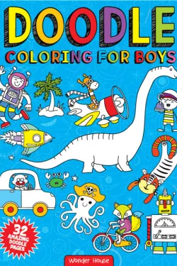 Doodle Coloring For Boys