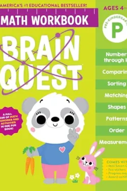 Brain Quest Math Workbook Pre-Kindergarten