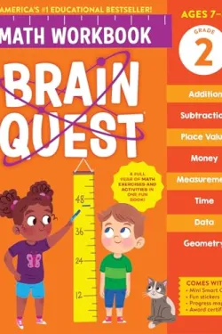 Brain Quest Math Workbook-2nd Grade