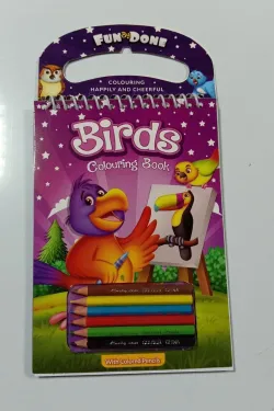 Birds - colouring book